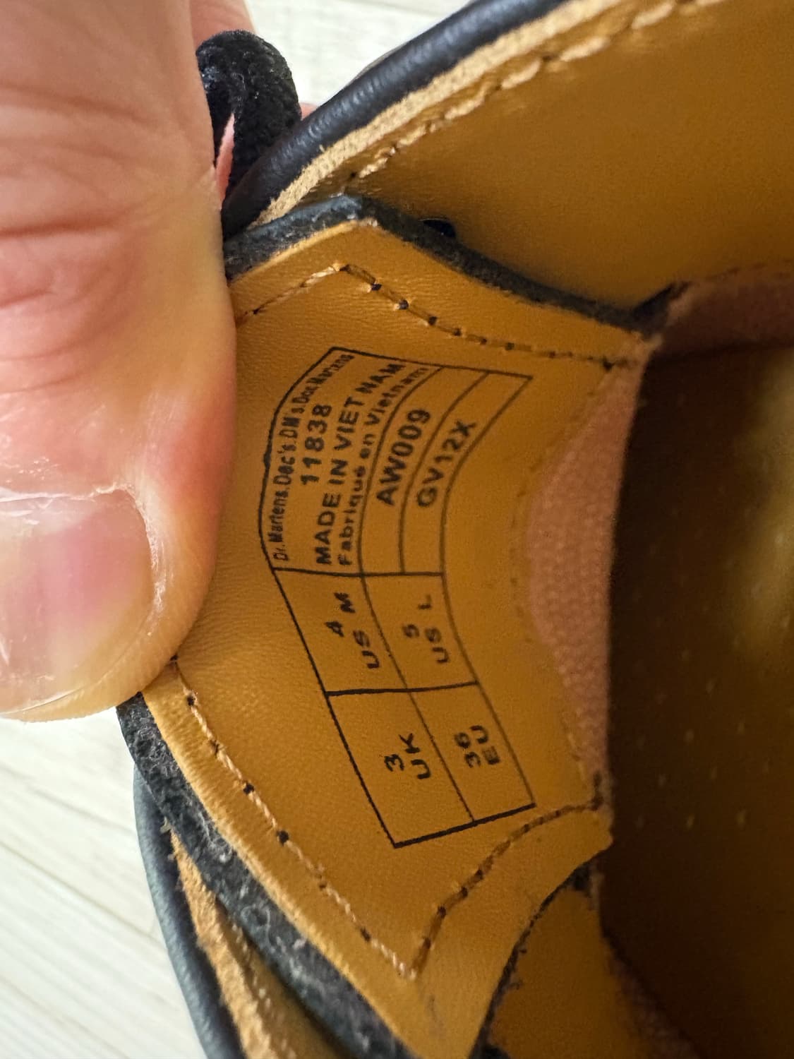 닥터마틴 1461 3홀 나파 220 상품이미지7