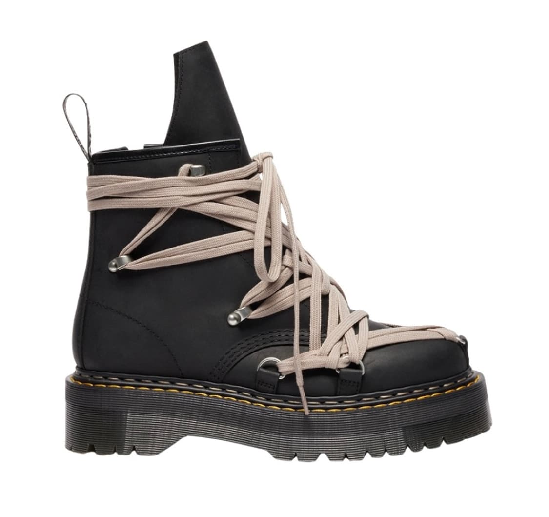 [270.UK8] 닥터마틴 릭 오웬스 1460 쿼드 솔 메가 레이스 부츠 상품이미지1