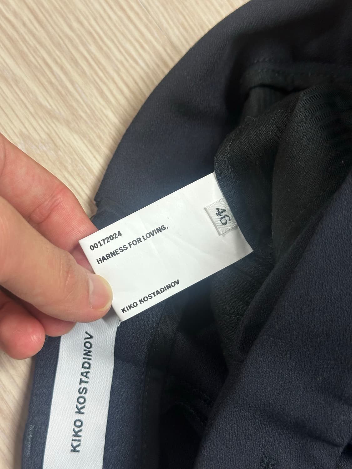 kiko knox pants 46 navy 상품이미지5