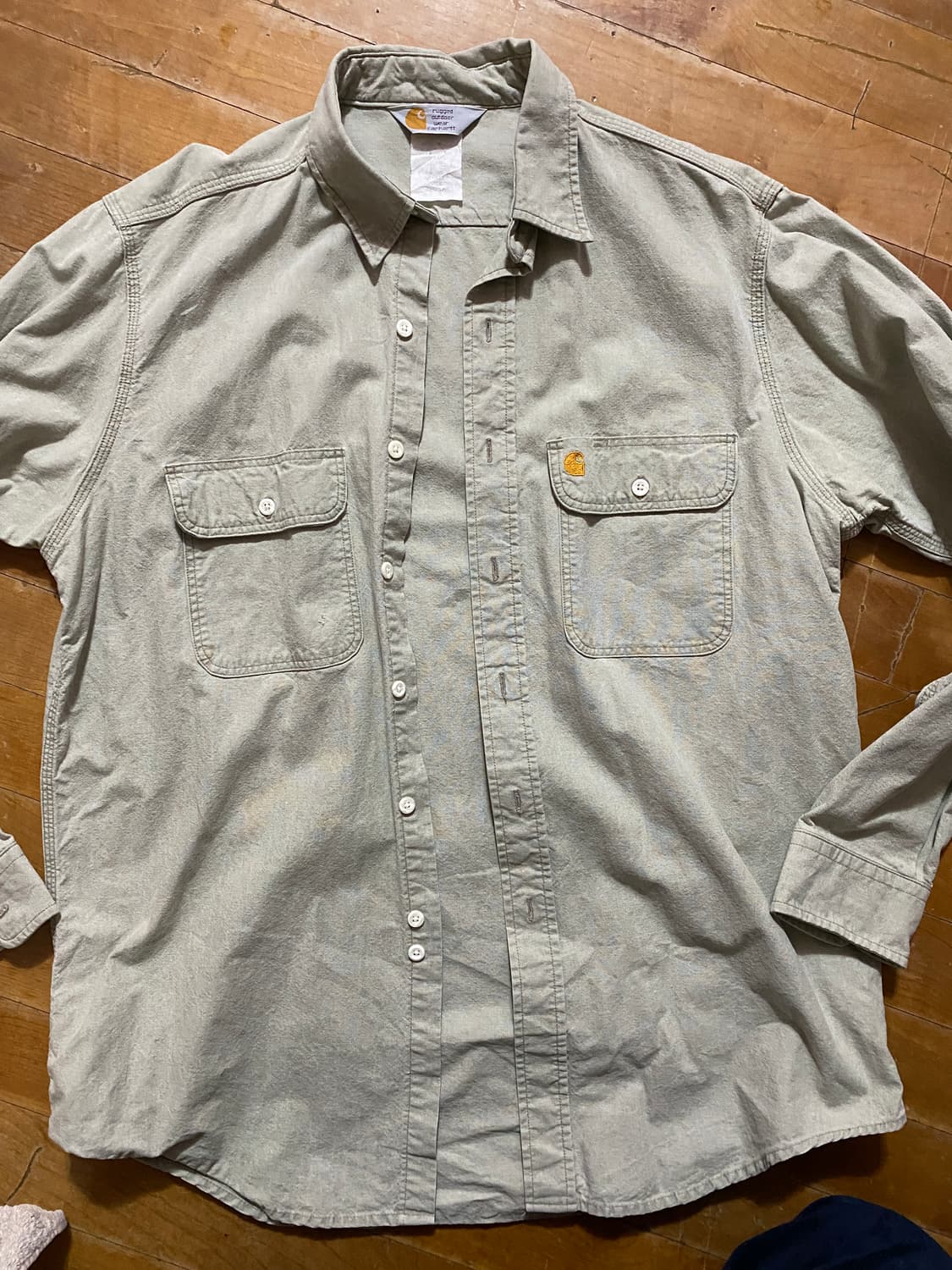 칼하트 베이지 워크웨어 셔츠 (105~110) 상품이미지1