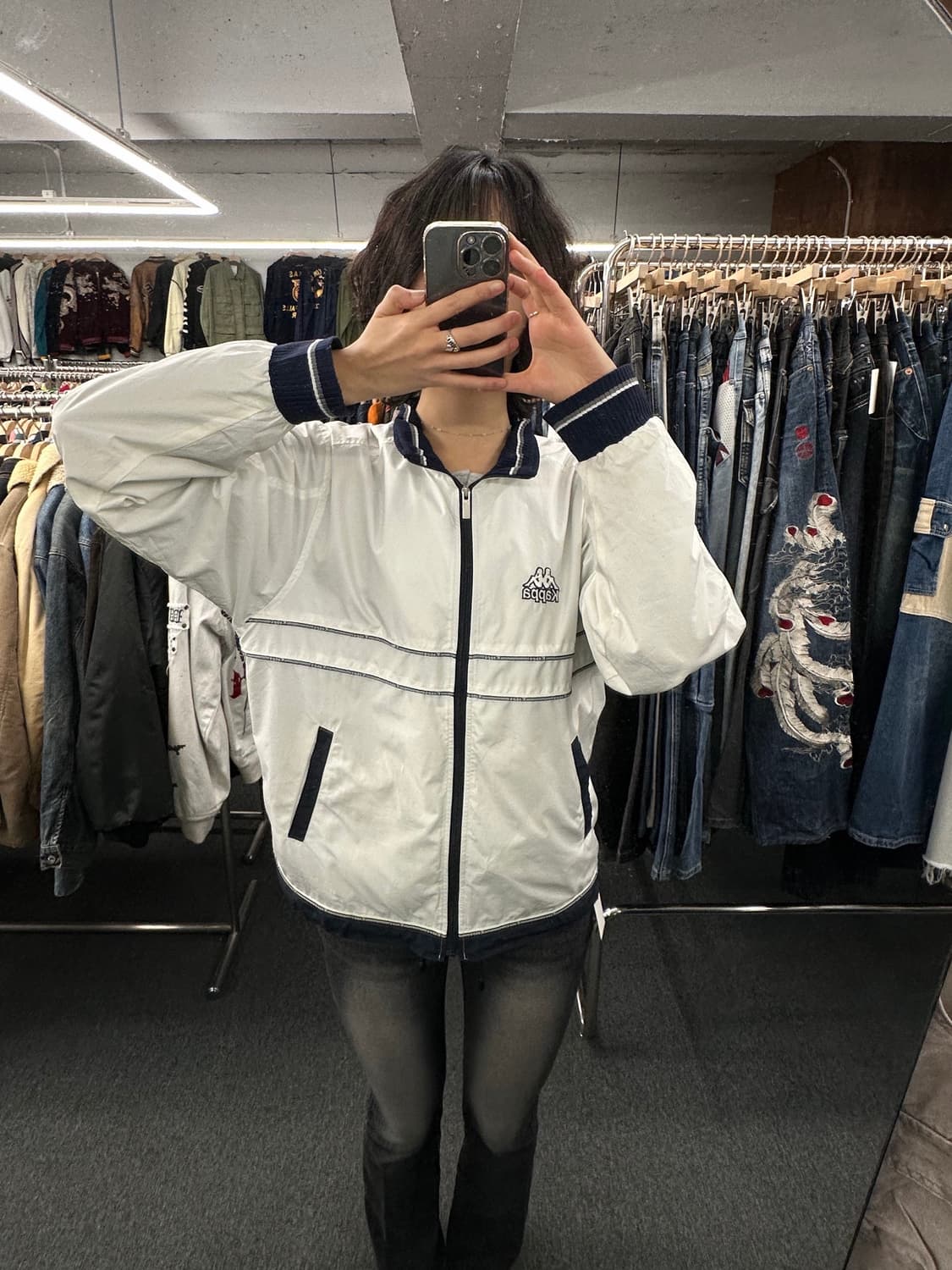 OS)Kappa 빈티지 올드스쿨 바람막이 상품이미지2