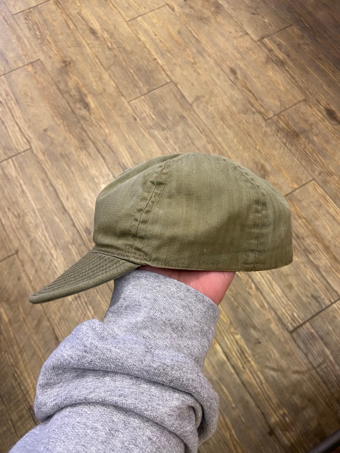 1940s WWII USAAF A-3 Mechanic Cap 상품이미지4