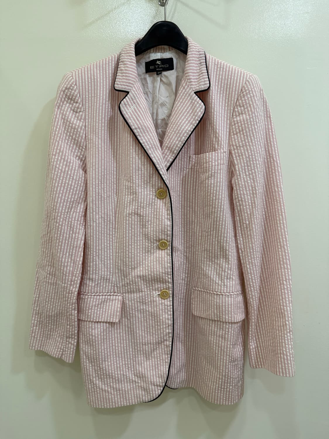 에트로 시어서커 핑크 자켓 정품 상품이미지1