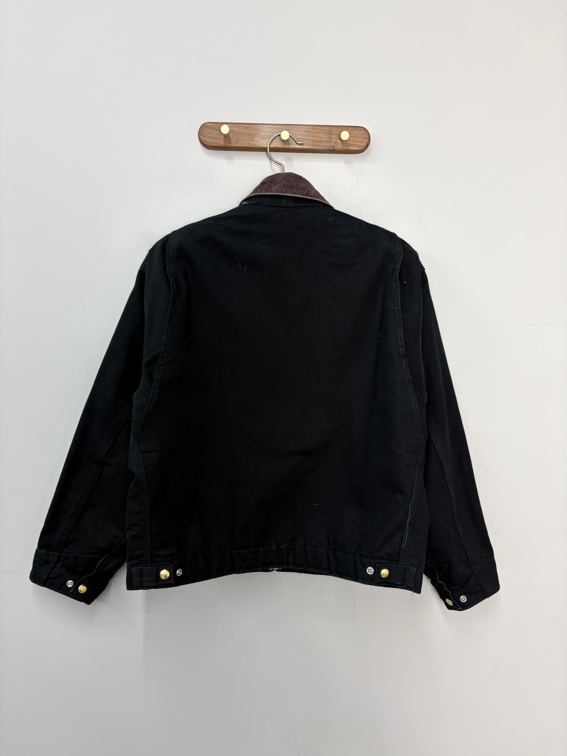 칼하트 j01 디트로이드 워크자켓 블랙 A3800 상품이미지6