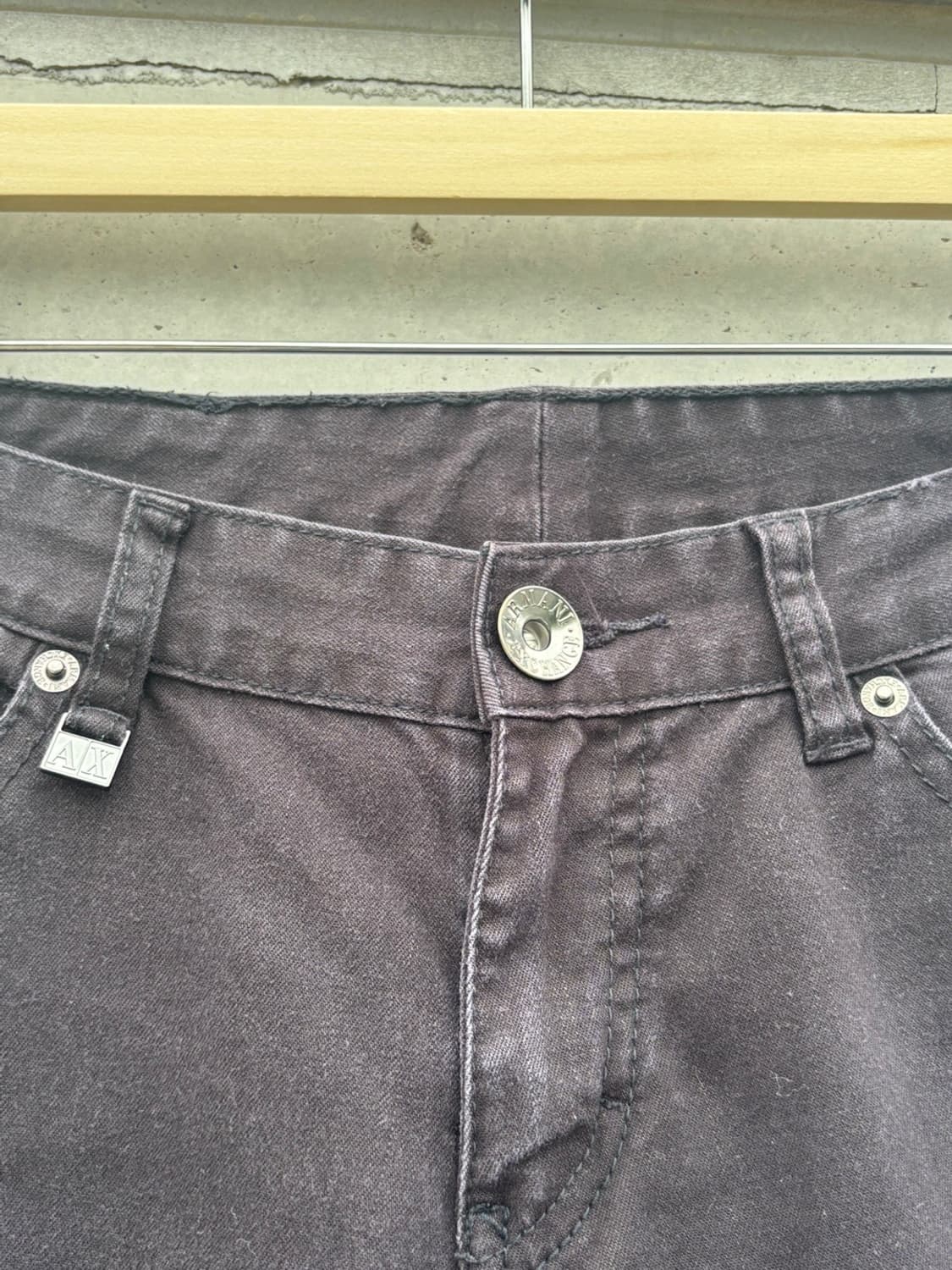 Armani Exchange Flare Fit Pants 상품이미지3