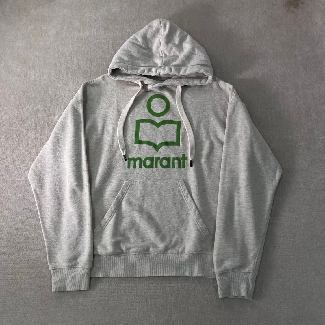 100 이자벨마랑 빅로고 후드티 상품이미지1