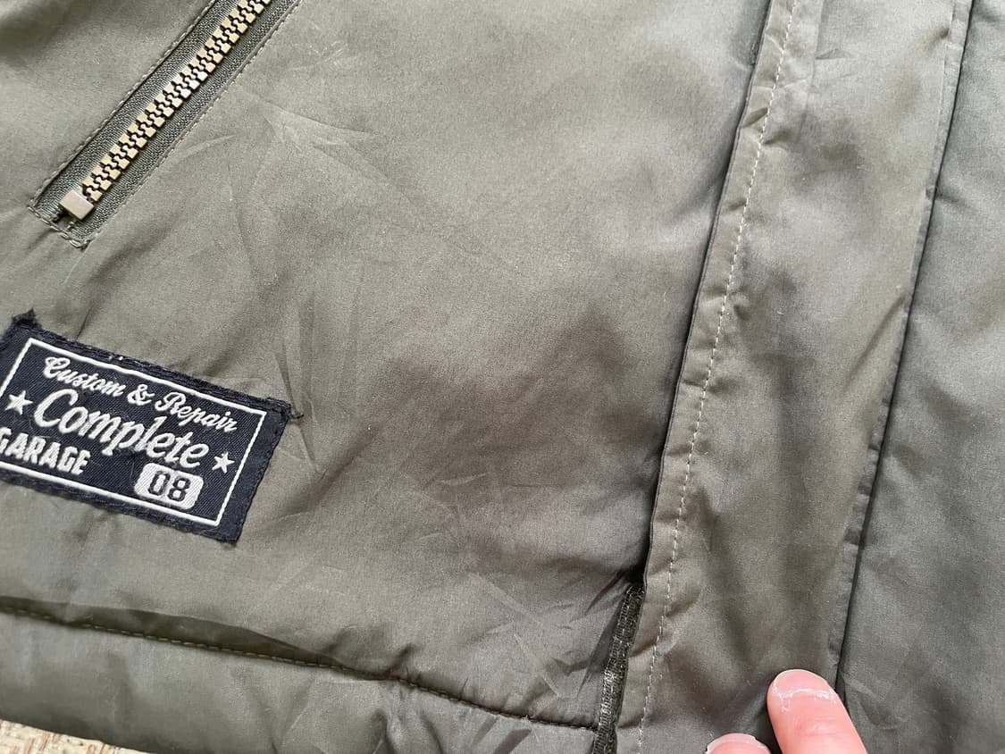 빈티지 밀리터리 퍼트리밍 파카  J04075 상품이미지2