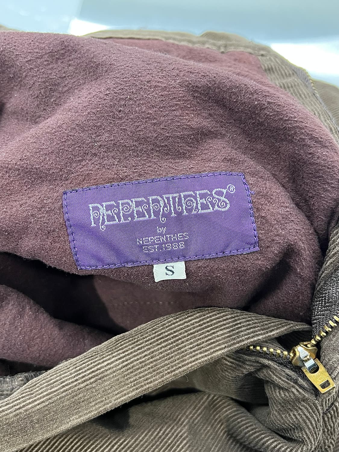 네펜데스 브라운 코듀로이 P-30 카우찬 비죠 팬츠 상품이미지7