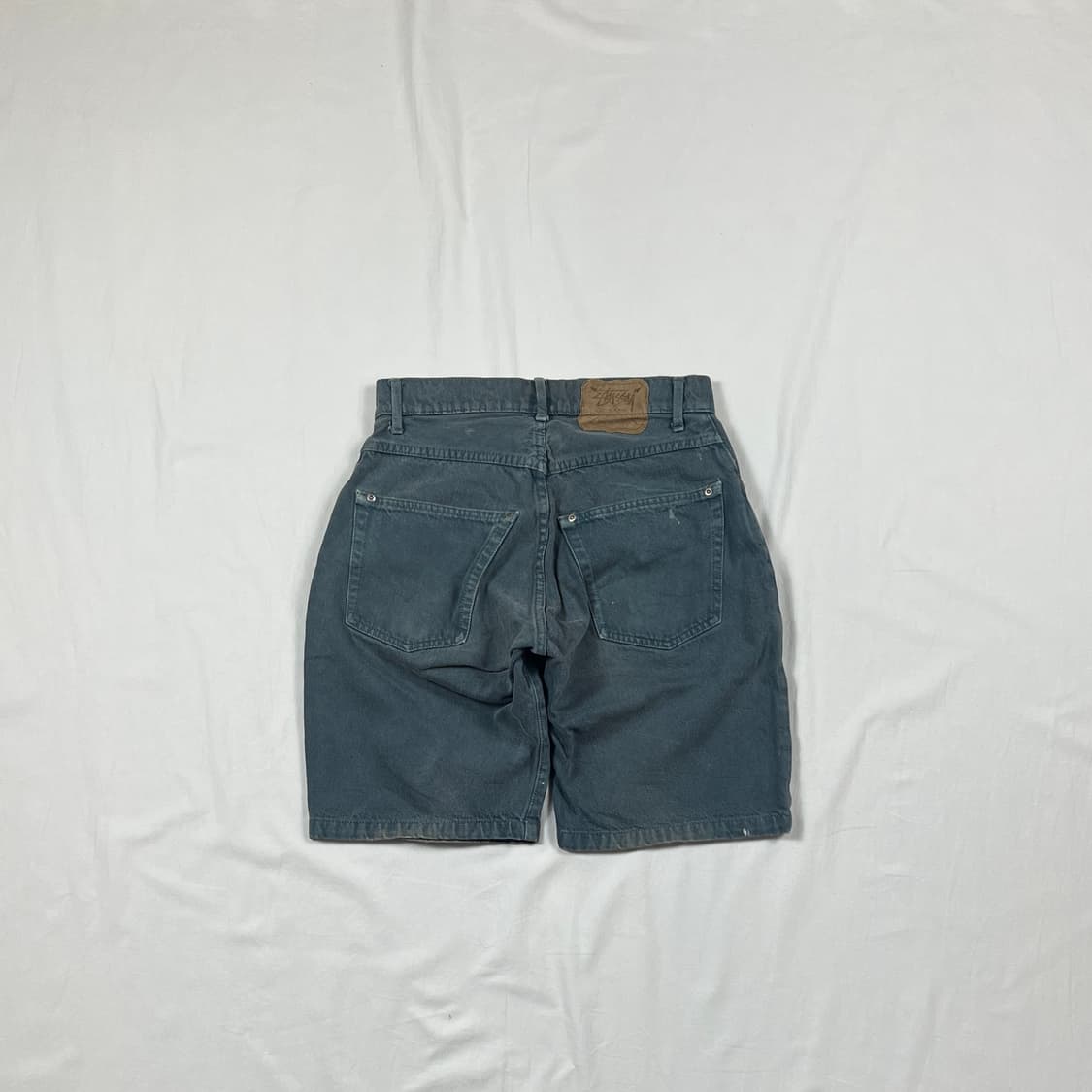 90‘s 스투시 stussy 쇼트 데님팬츠 반바지 상품이미지6