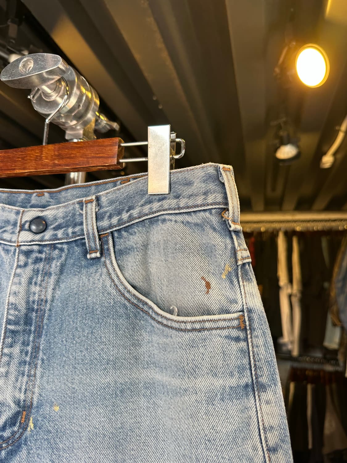 칼하트 더티 데님 팬츠 34x32 상품이미지4