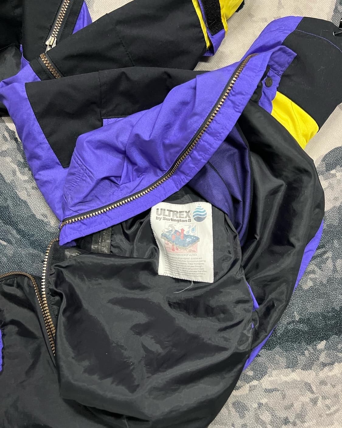 (Rare) 1990s 노스페이스 하프집업 바람막이 상품이미지8