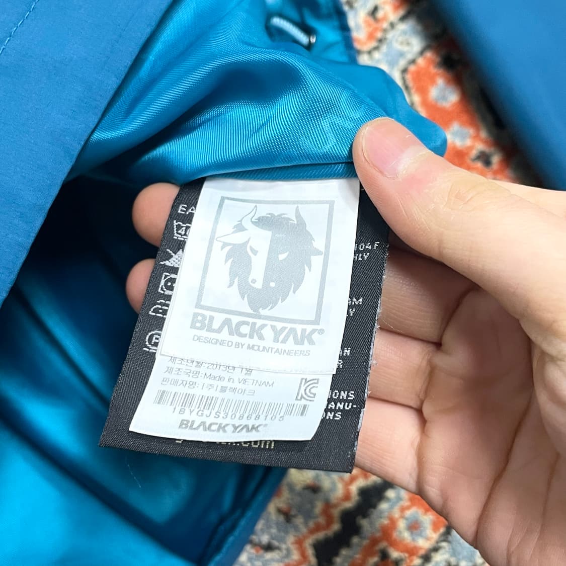 블랙야크 민트 고어텍스 바람막이 자켓 남성105 상품이미지5