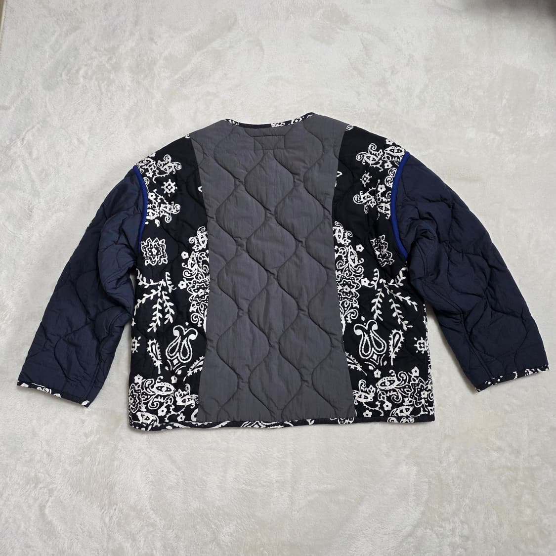 (1)SWITCH123 페이즐리 퀼팅 자켓 상품이미지3