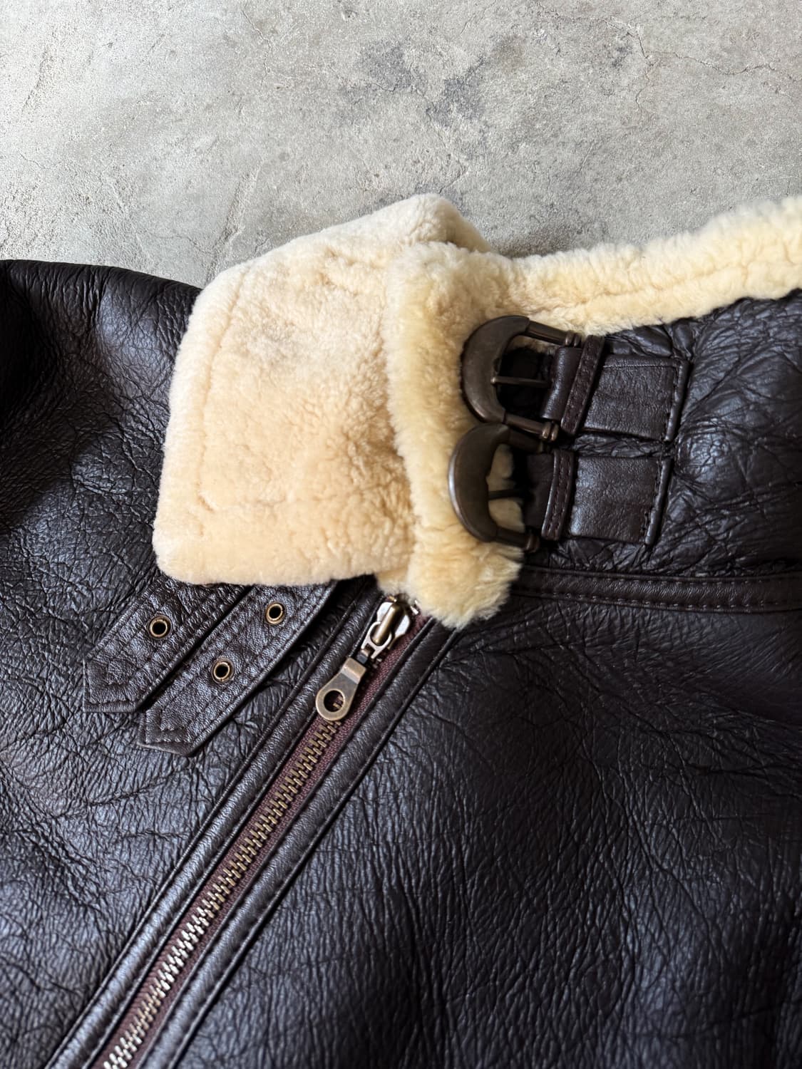 TEODEM LEATHER TYPE B-3 FLIGHT JACKET 상품이미지5