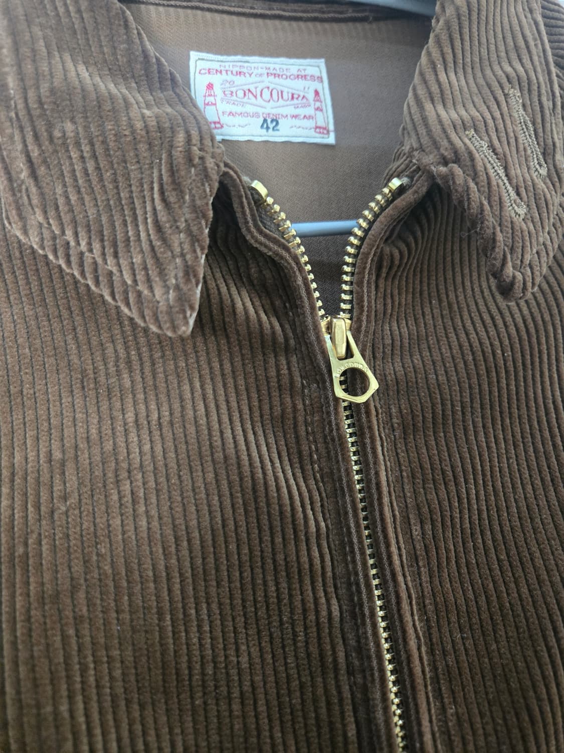 본쿠라 Boncoura Dog Ear Jacket 8 Wale 코듀로이 상품이미지3