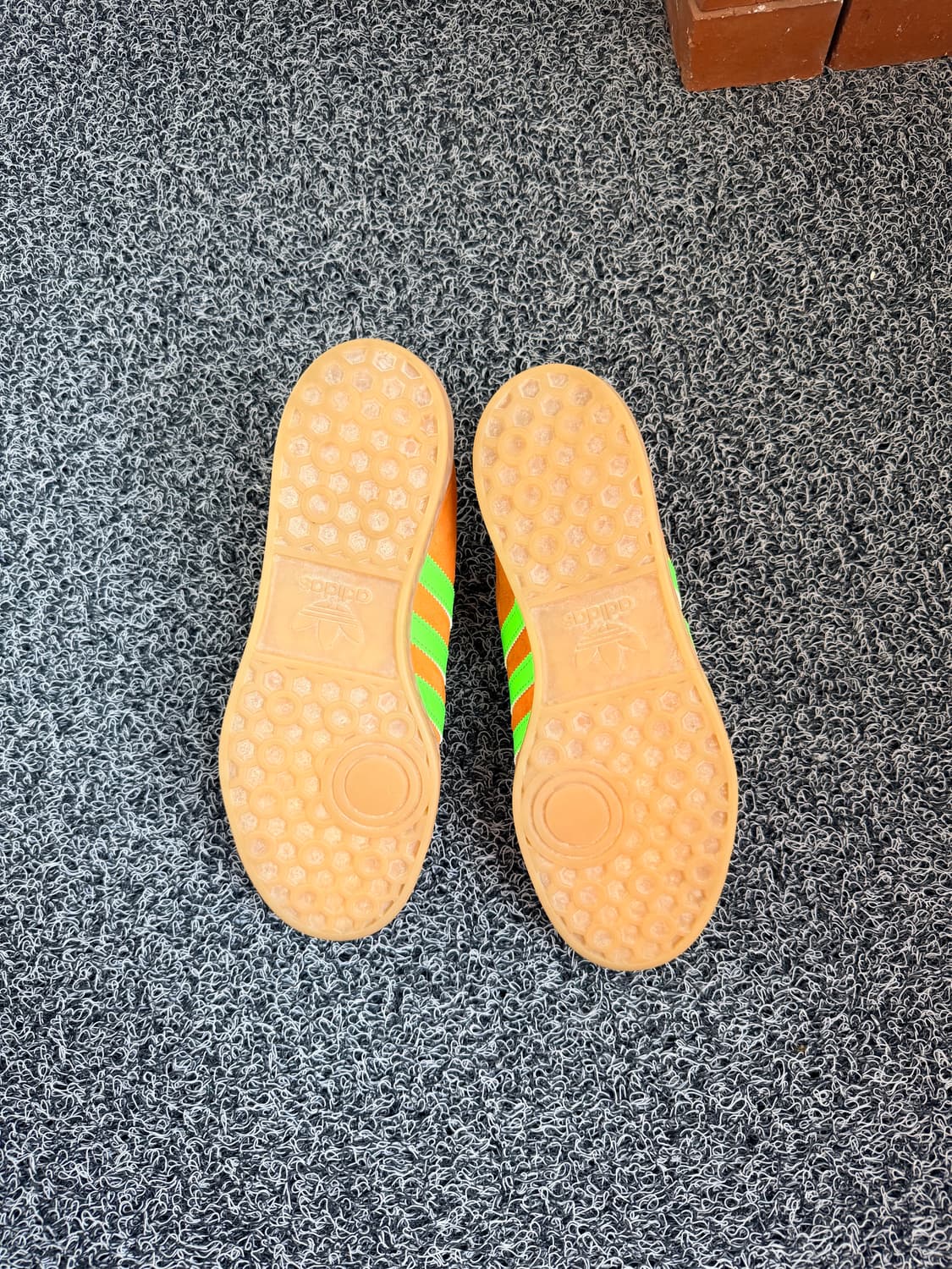 아디다스 함부르크 오렌지/네온 그린 상품이미지5