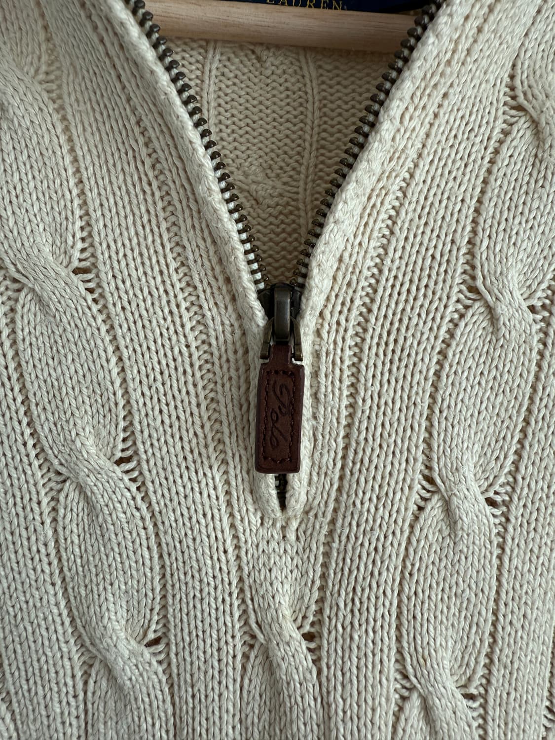 폴로 랄프로렌(Polo Ralph Lauren) 꽈베기 하프집업 상품이미지6