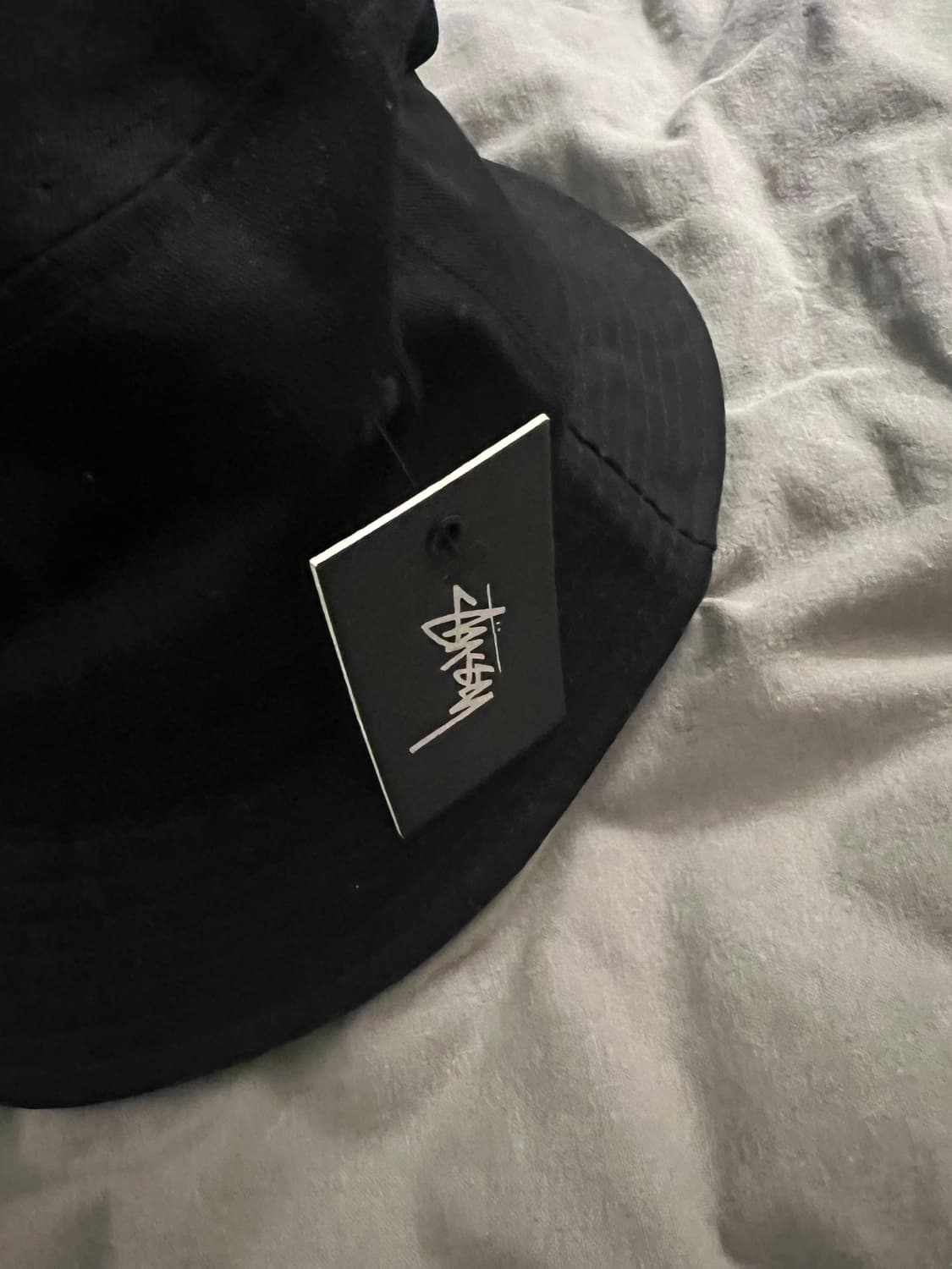 스투시 버킷햇 벙거지 검정 새제품 상품이미지4