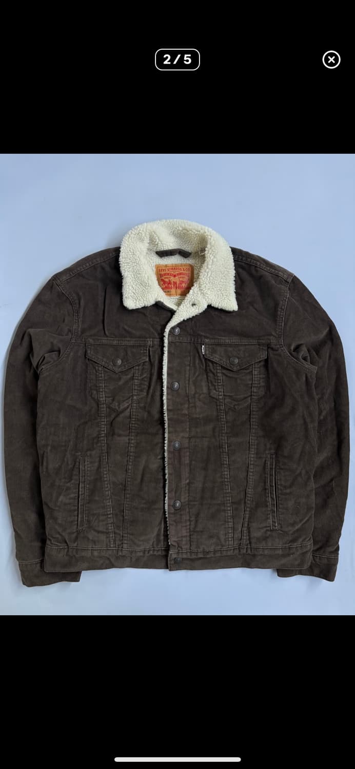 리바이스 코듀로이 쉐르파 데님자켓 상품이미지2