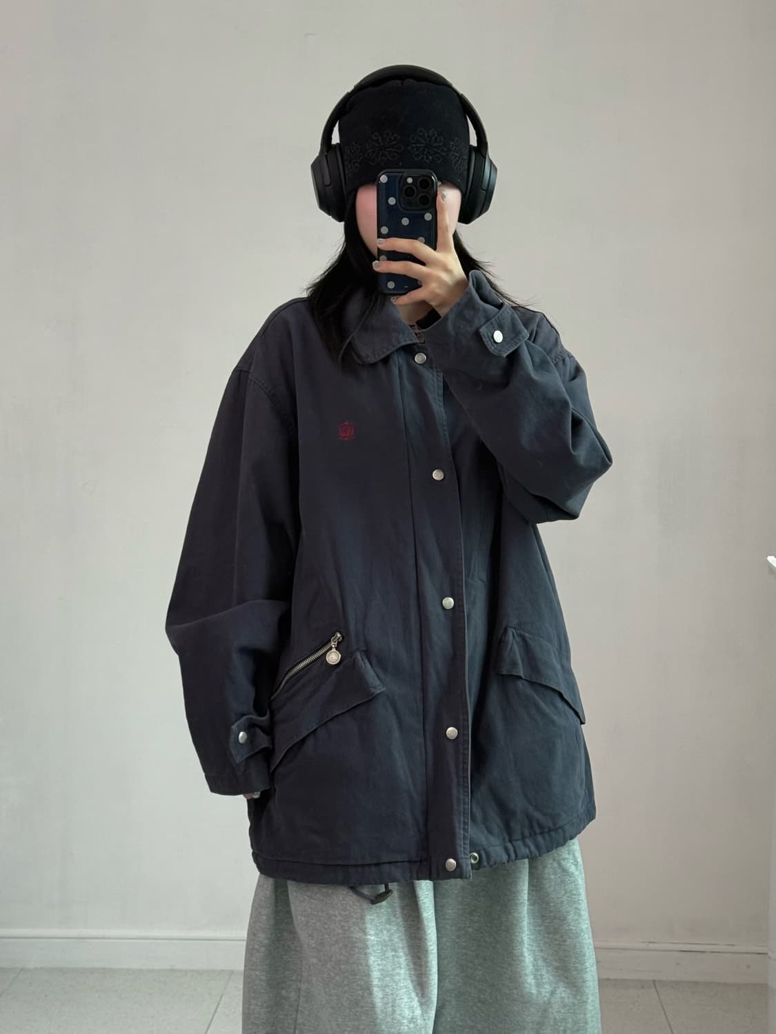 제이프레스 네이비 야상자켓 상품이미지1
