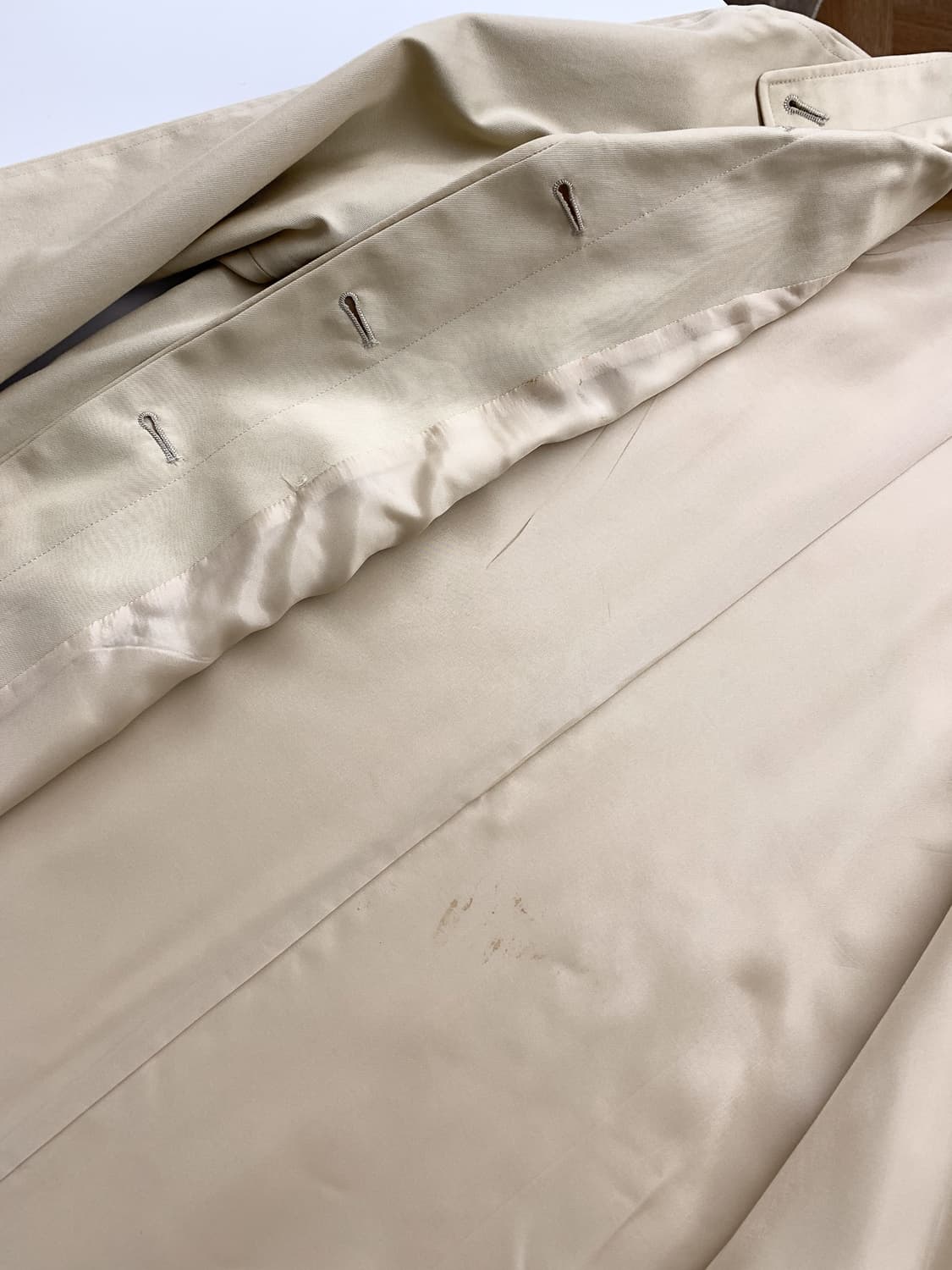 꾸레쥬 싱글 트렌치 코트 90  상품이미지10