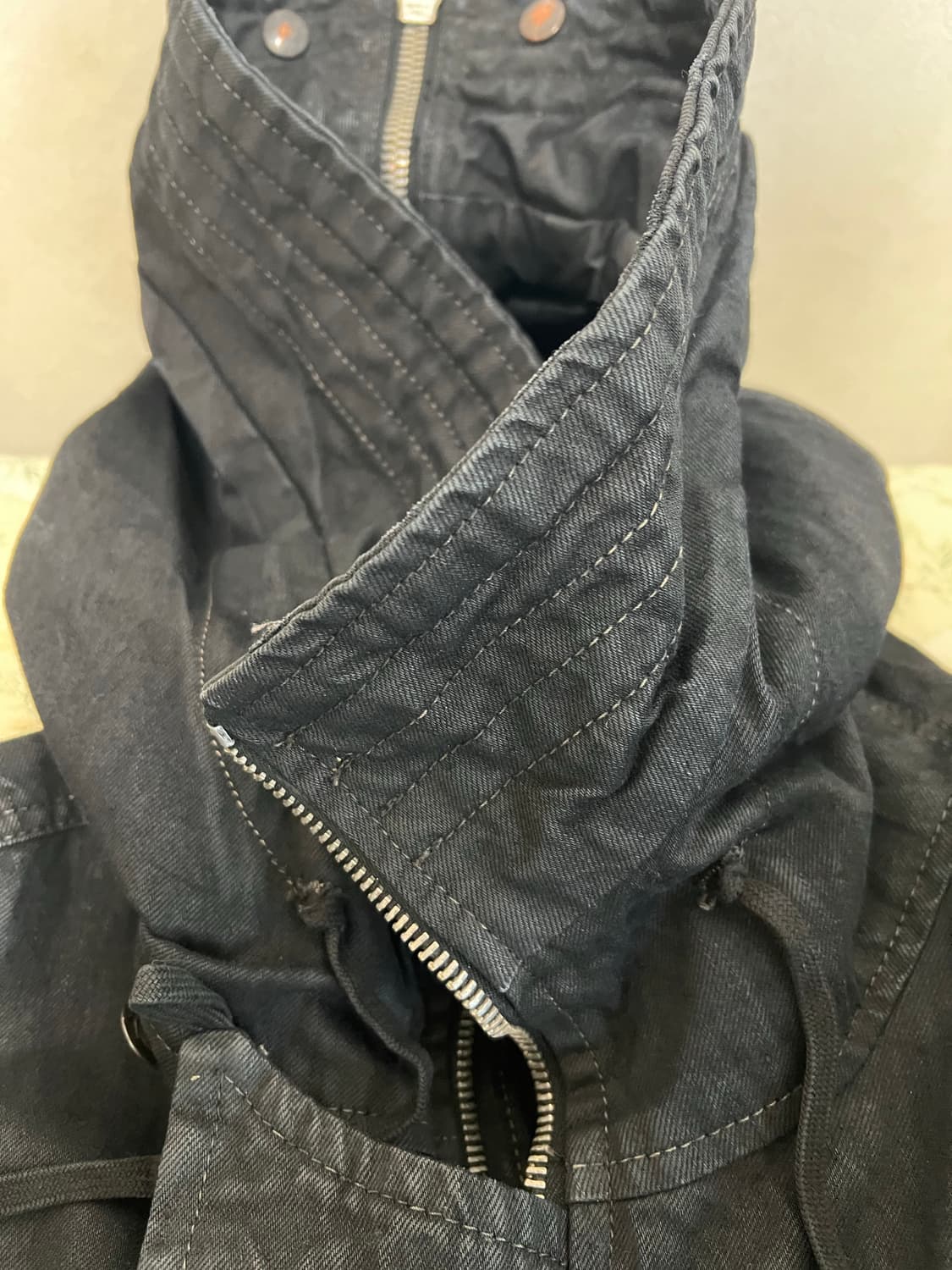 릭오웬스 07FW 익스플로더 롱 파카 모즈코트 야상 상품이미지5