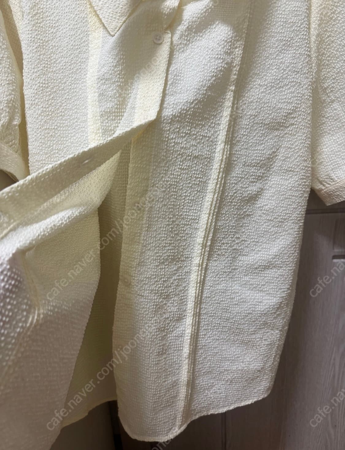 탑텐 topten 시어서커 볼륨 소매 블라우스 상품이미지3