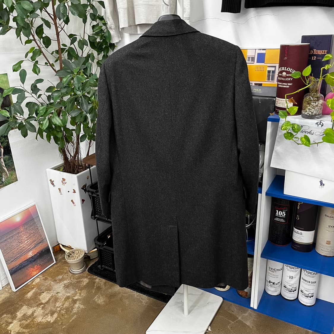 에르메네질도제냐 캐시미어100% 싱글코트 52 상품이미지7