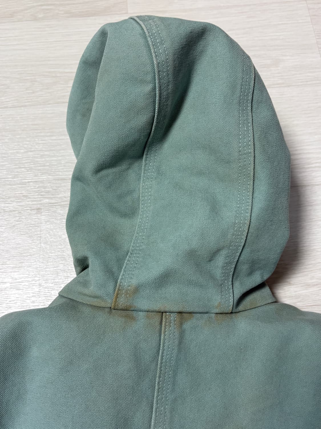 칼하트 워크자켓 후드 민트 상품이미지7