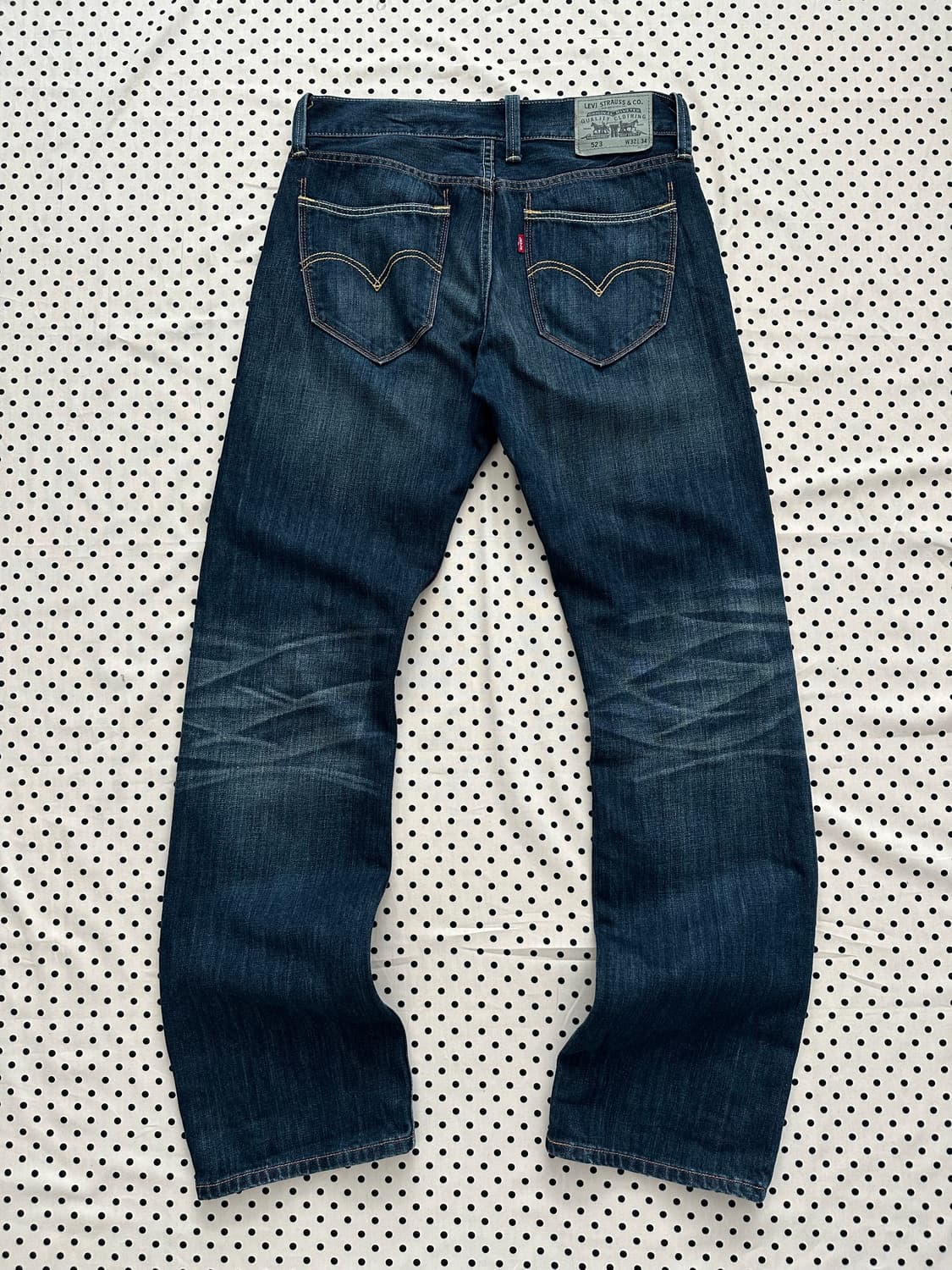 리바이스 523 워싱 데님팬츠 상품이미지4