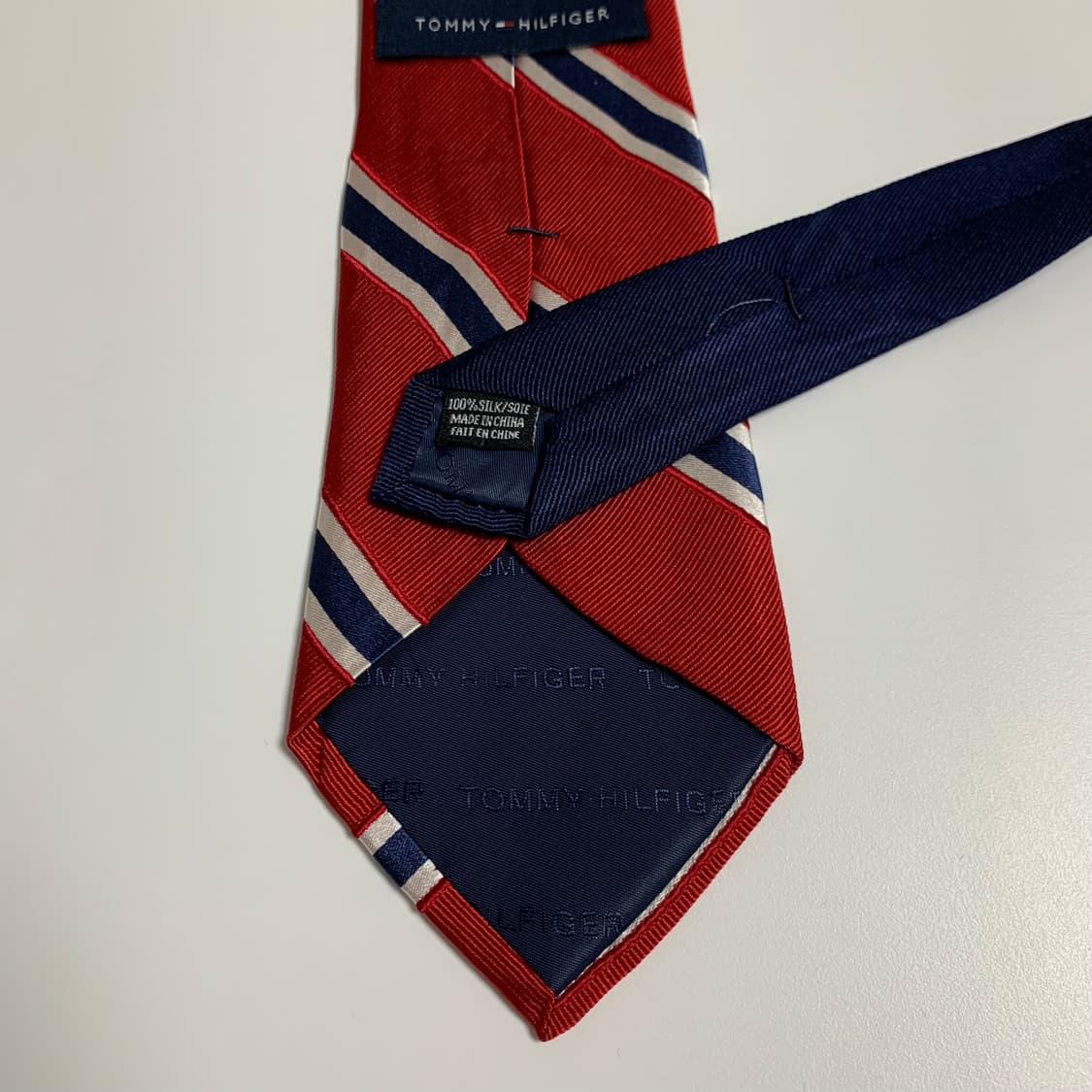 타미힐피거 넥타이 100실크 클래식룩 코디 A+등급 상품이미지6