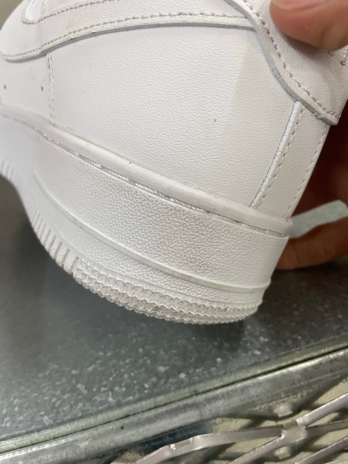 나이키 에어포스 1 로우 화이트 280 상품이미지8