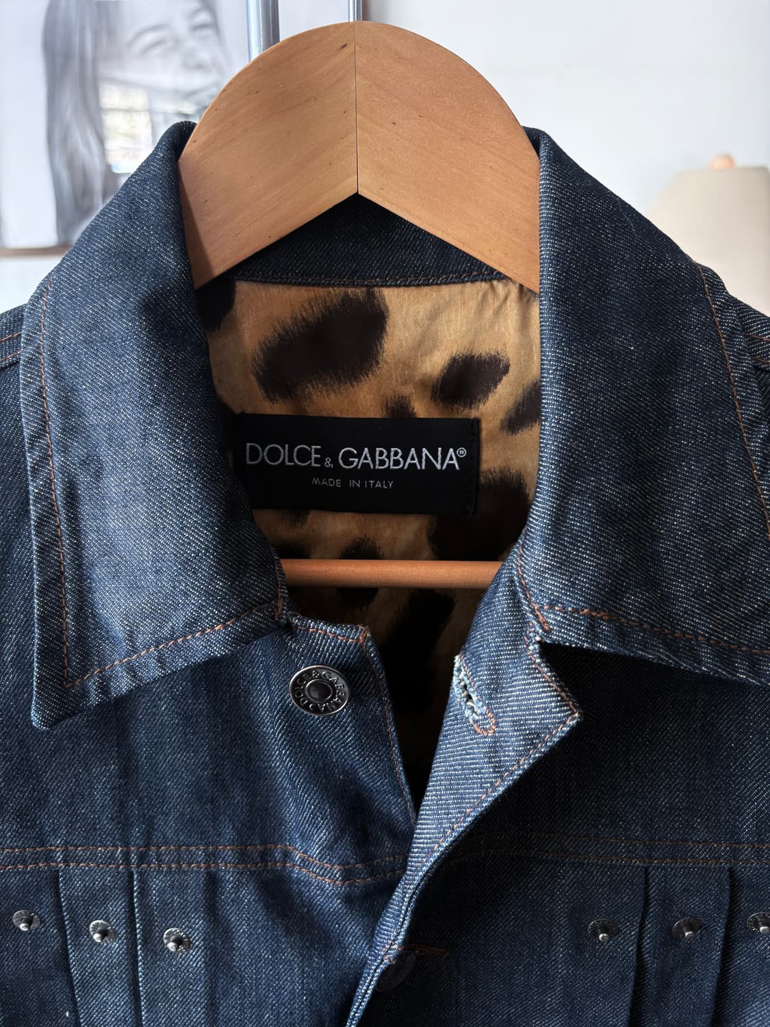 D&G 스터드 데님 자켓 상품이미지4