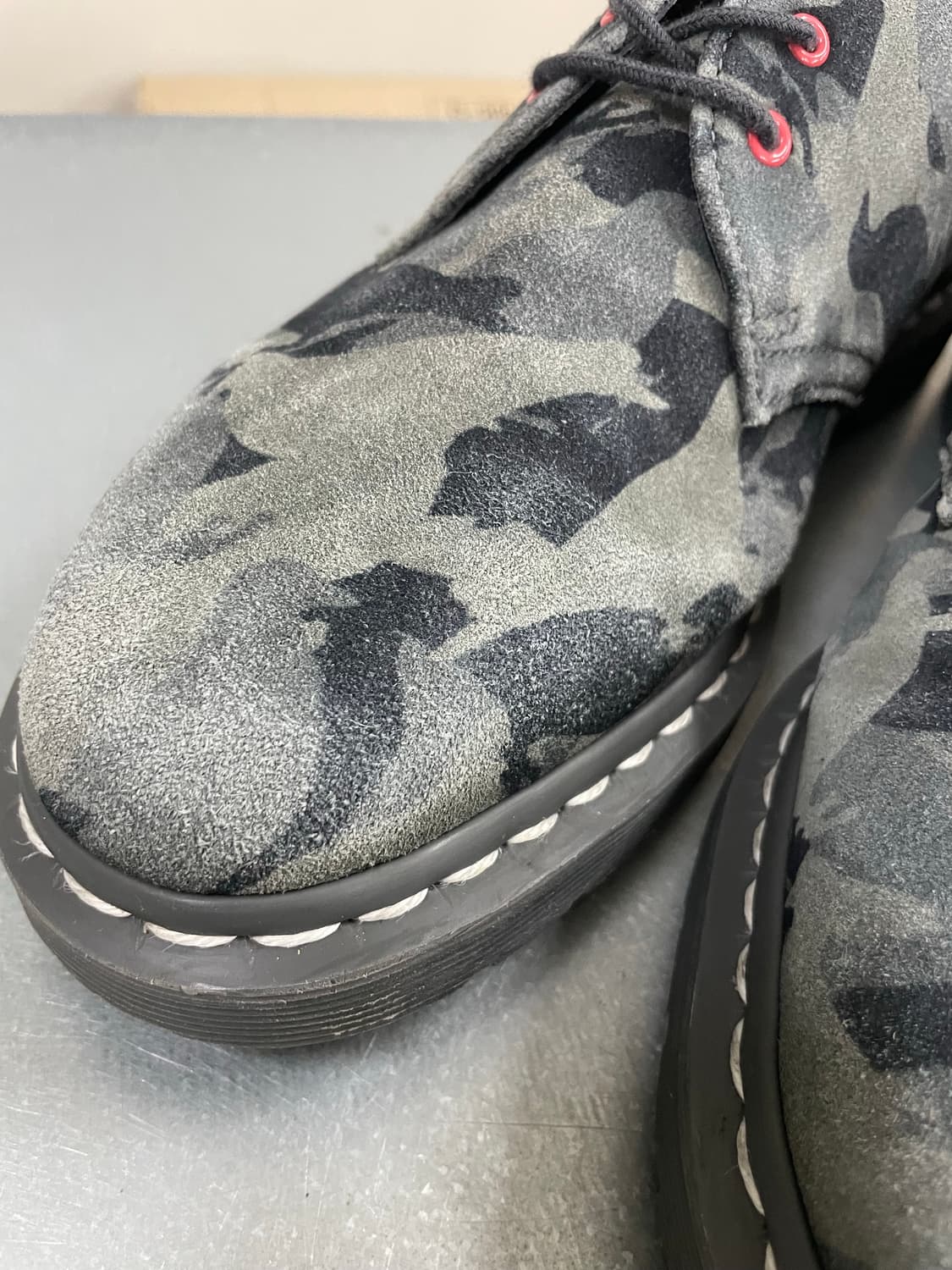 닥터마틴 X 스테이플 1461 카모 uk9 상품이미지7