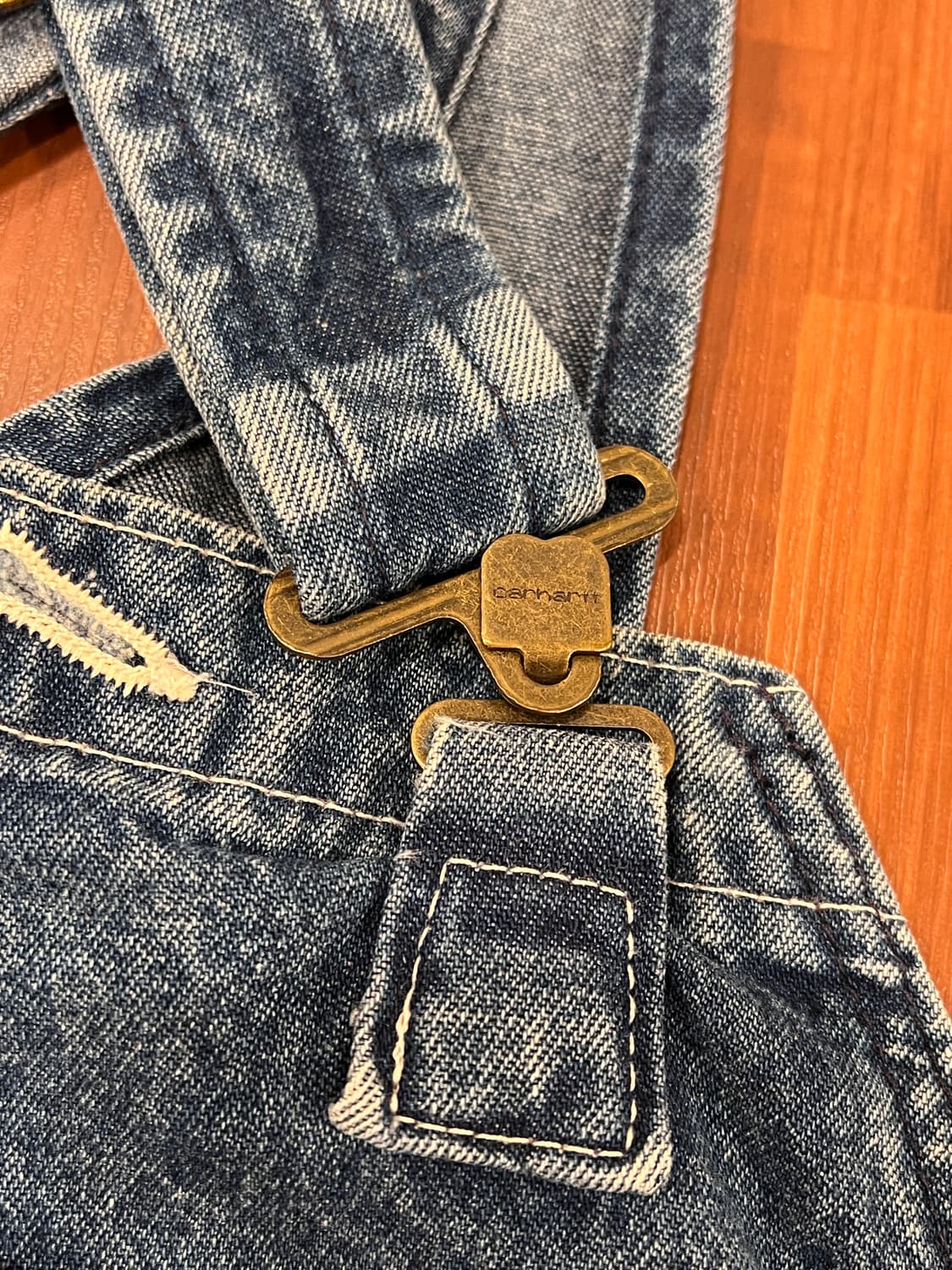 Carhartt 칼하트 Denim Bib 데님 카펜터 오버롤 상품이미지9