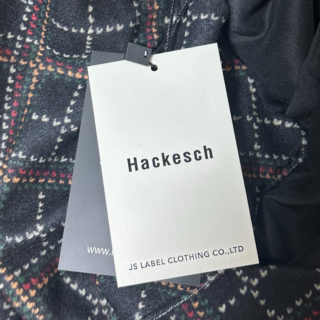 하케쉬 체크 투피스 미사용품 상품이미지4