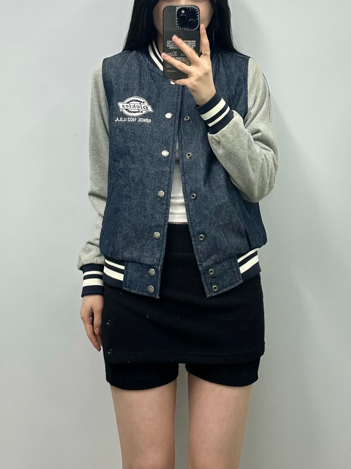 디키즈 데님 스타디움 바시티 자켓 상품이미지1