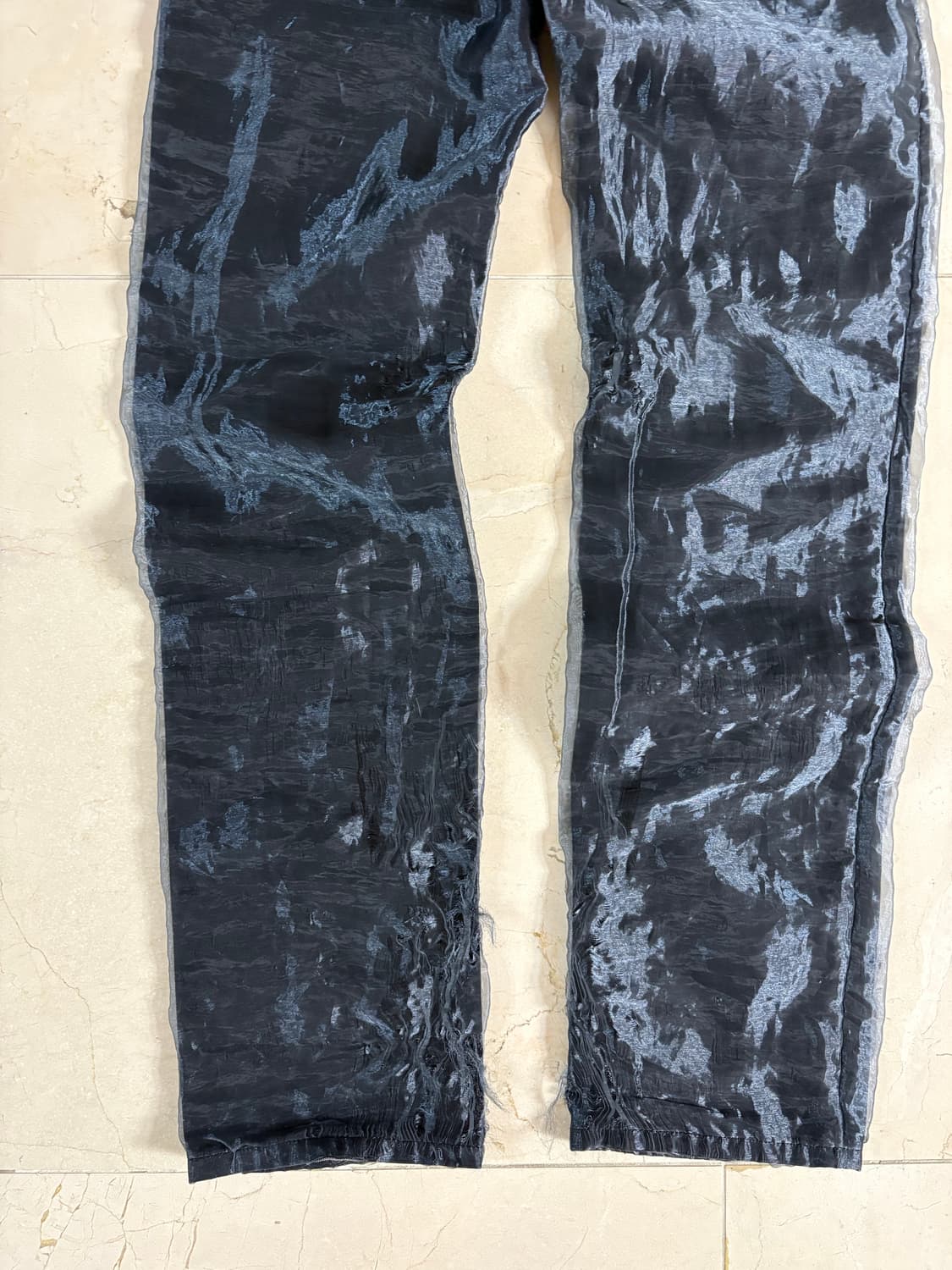 Y/Project FW18 Organza Layered Jeans 상품이미지5