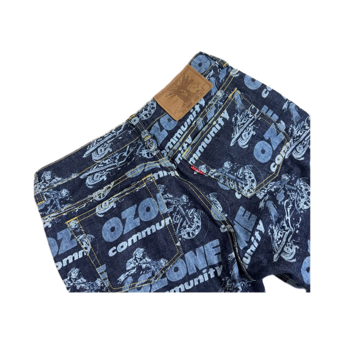 Ozone Community all over printed denim 상품이미지5