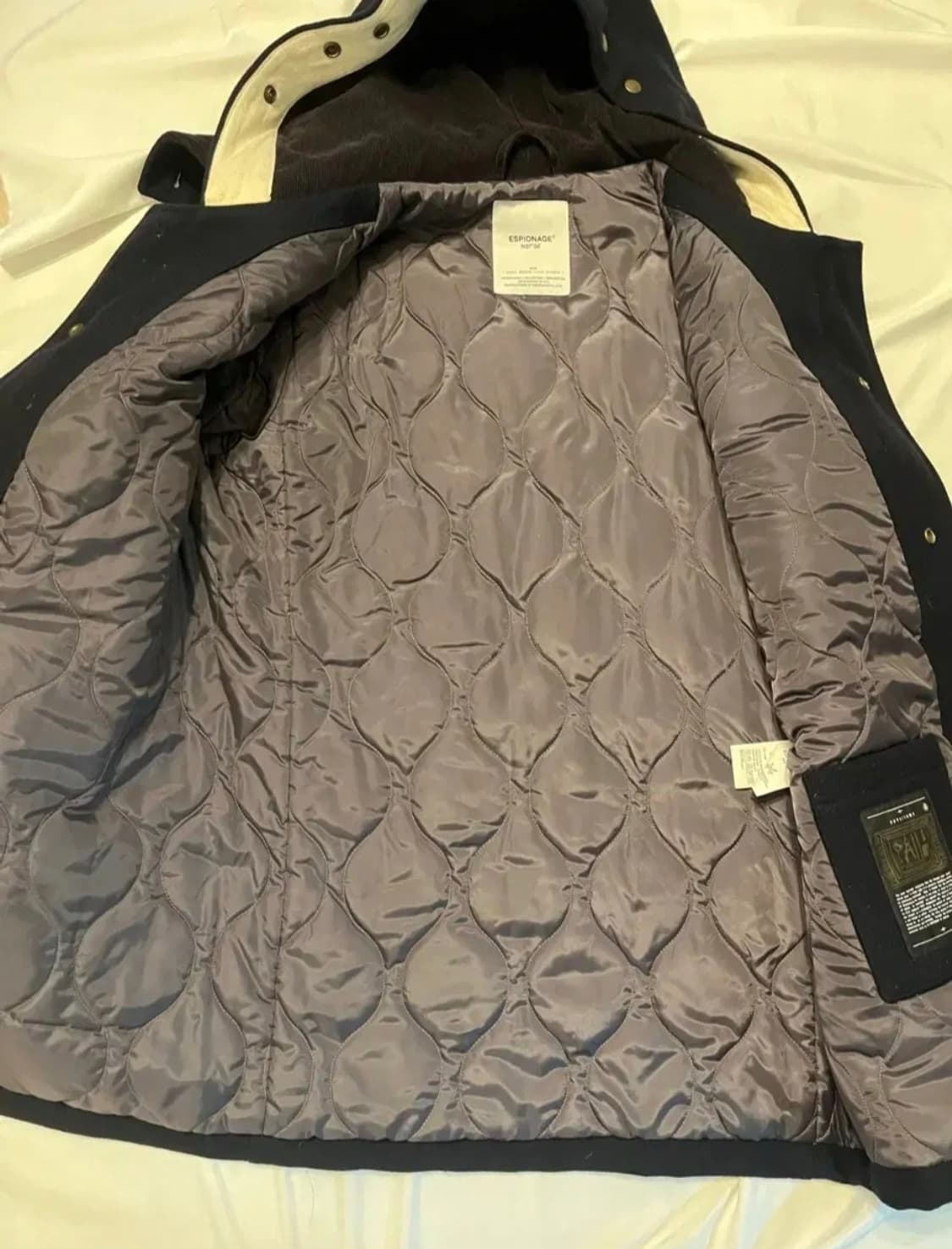 에스피오나지 더플코트 네이비 L 상태 좋음 상품이미지8