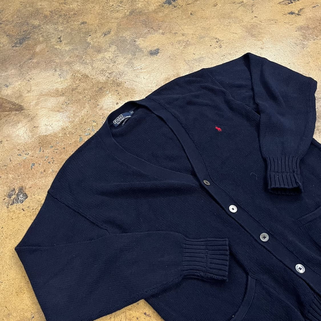 폴로 랄프로렌 네이비 브이넥 니트 가디건 110 상품이미지1