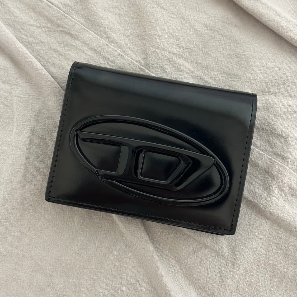 정가 35만원) 디젤 반지갑 블랙, 2회 미만 사용 제품 상품이미지1