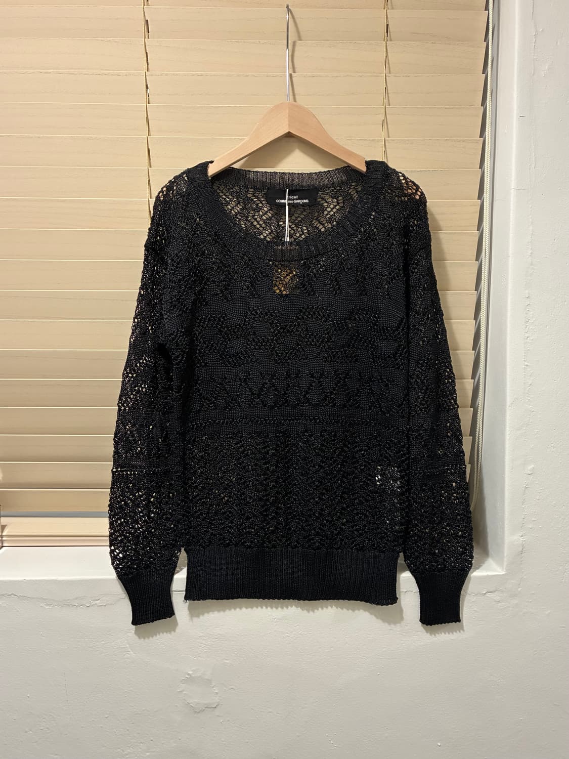 꼼데가르송 트리콧 니트 상품이미지1