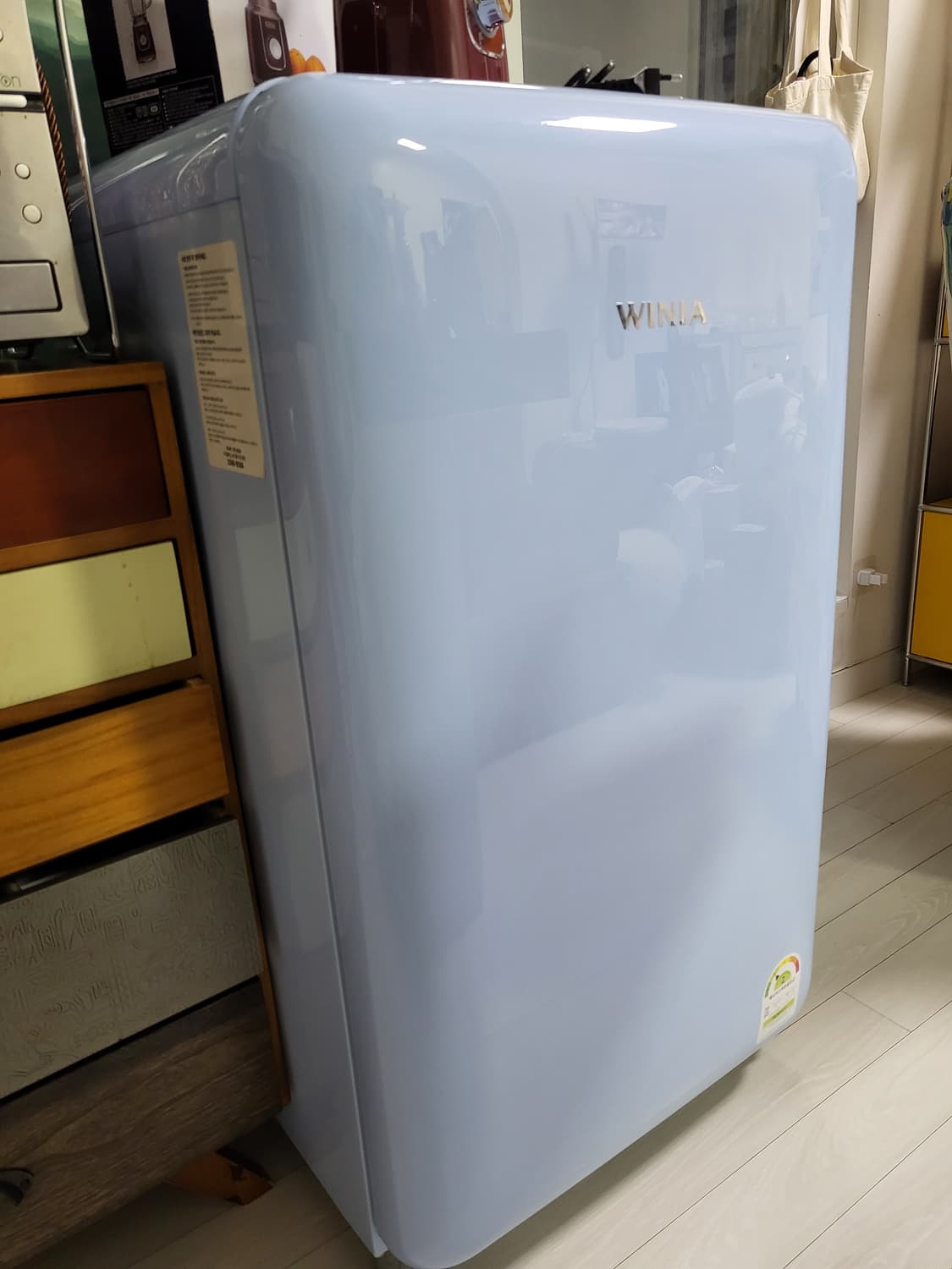 위니아 레트로 소형 냉장고 118L 거의새상품 내외관 깨끗 레트로냉장고 상품이미지2