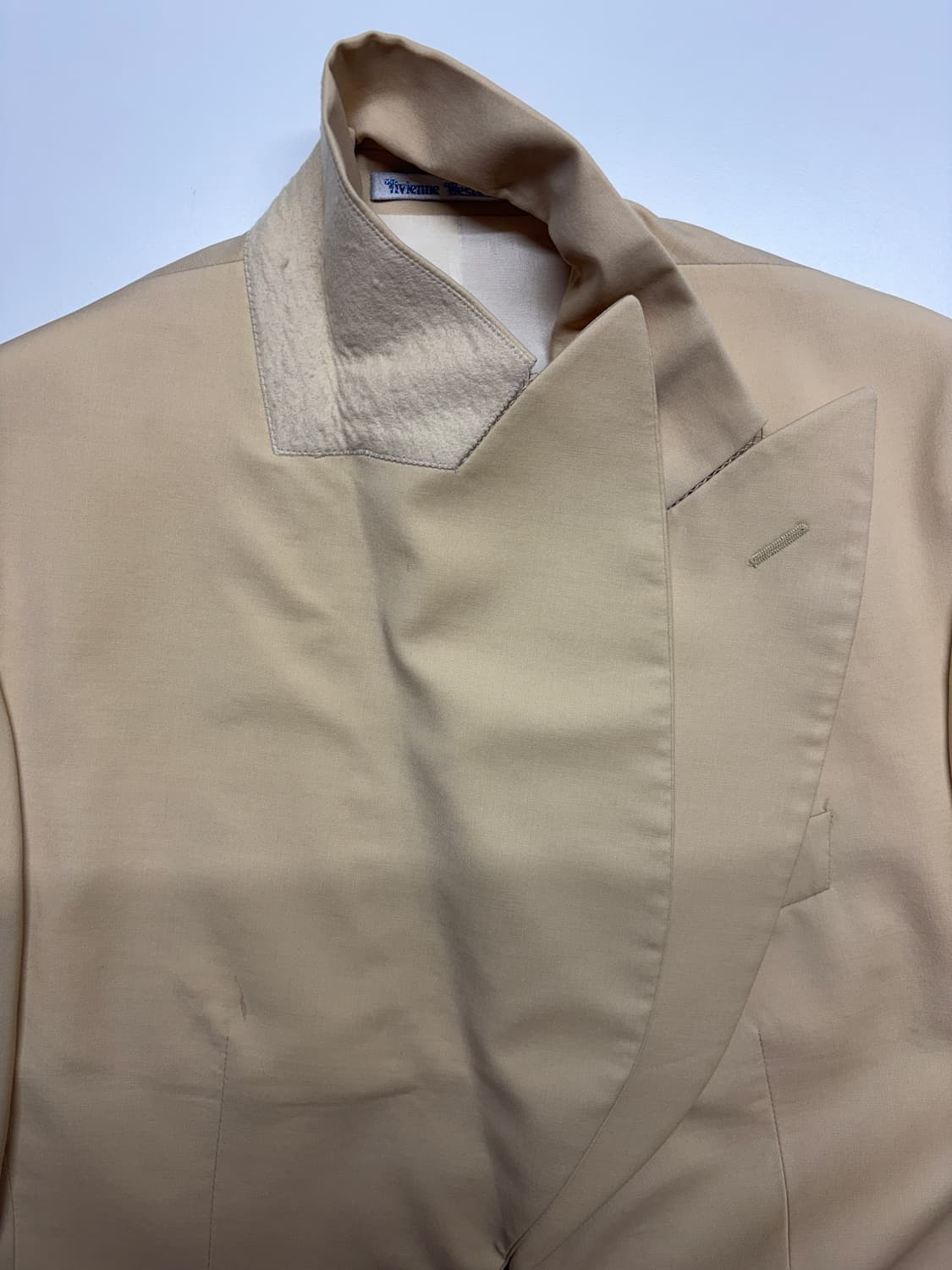 90's 비비안 웨스트우드 맨 런던 포토패치 수트/상의 상품이미지8