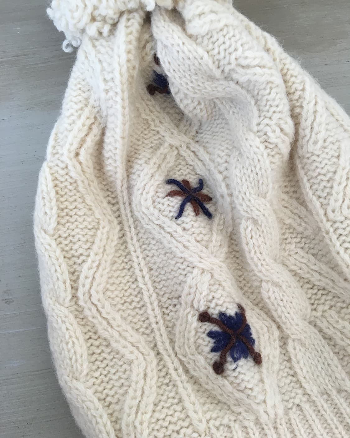  stitch point pom knit beanie 상품이미지5