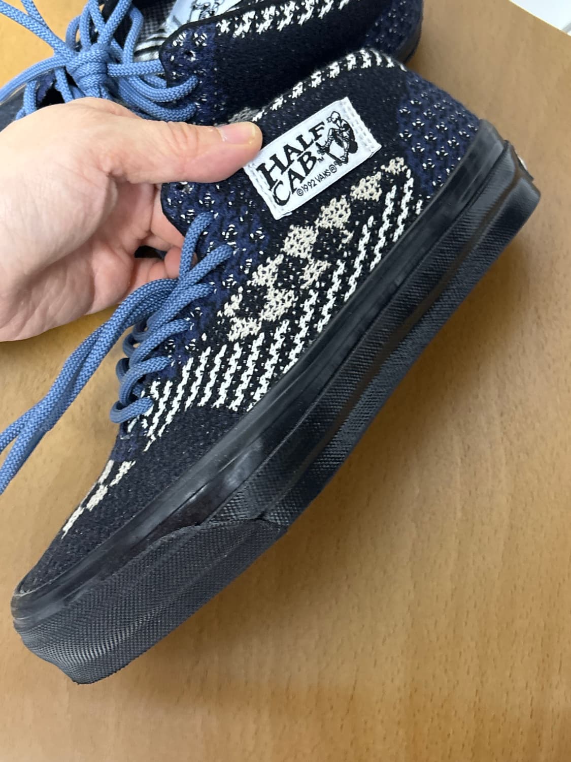 반스 하프캡33 knit navy 225 상품이미지5