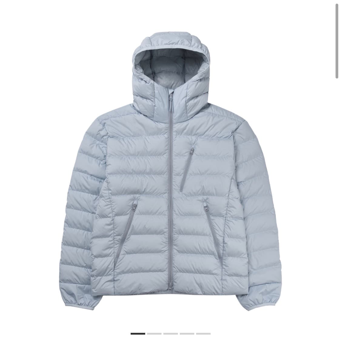 (XXL)무신사 스탠다드 후드 라이트 다운 클라우디 블루 상품이미지1