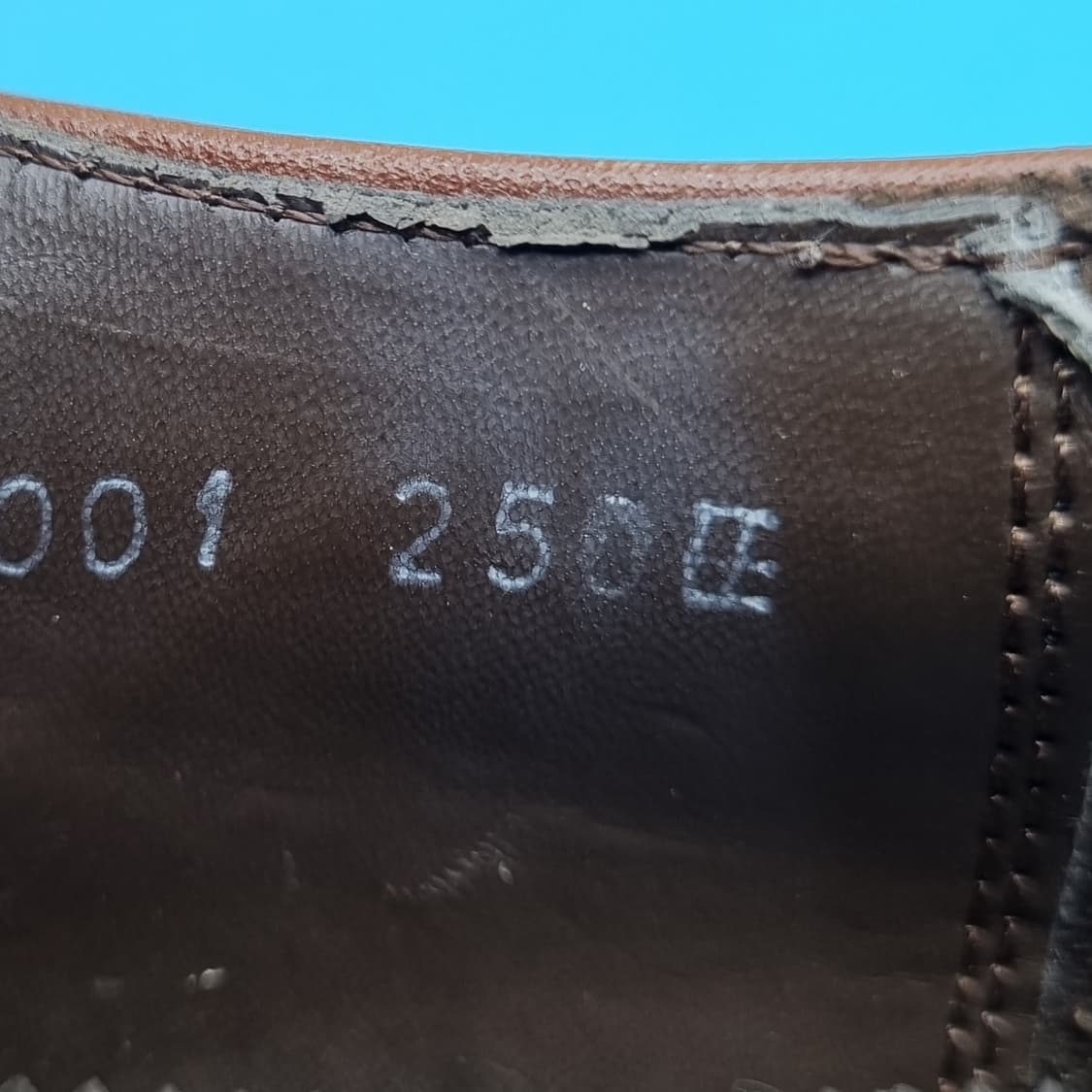 울트라라이트 남성더비슈즈 실사이즈260. 상품이미지6