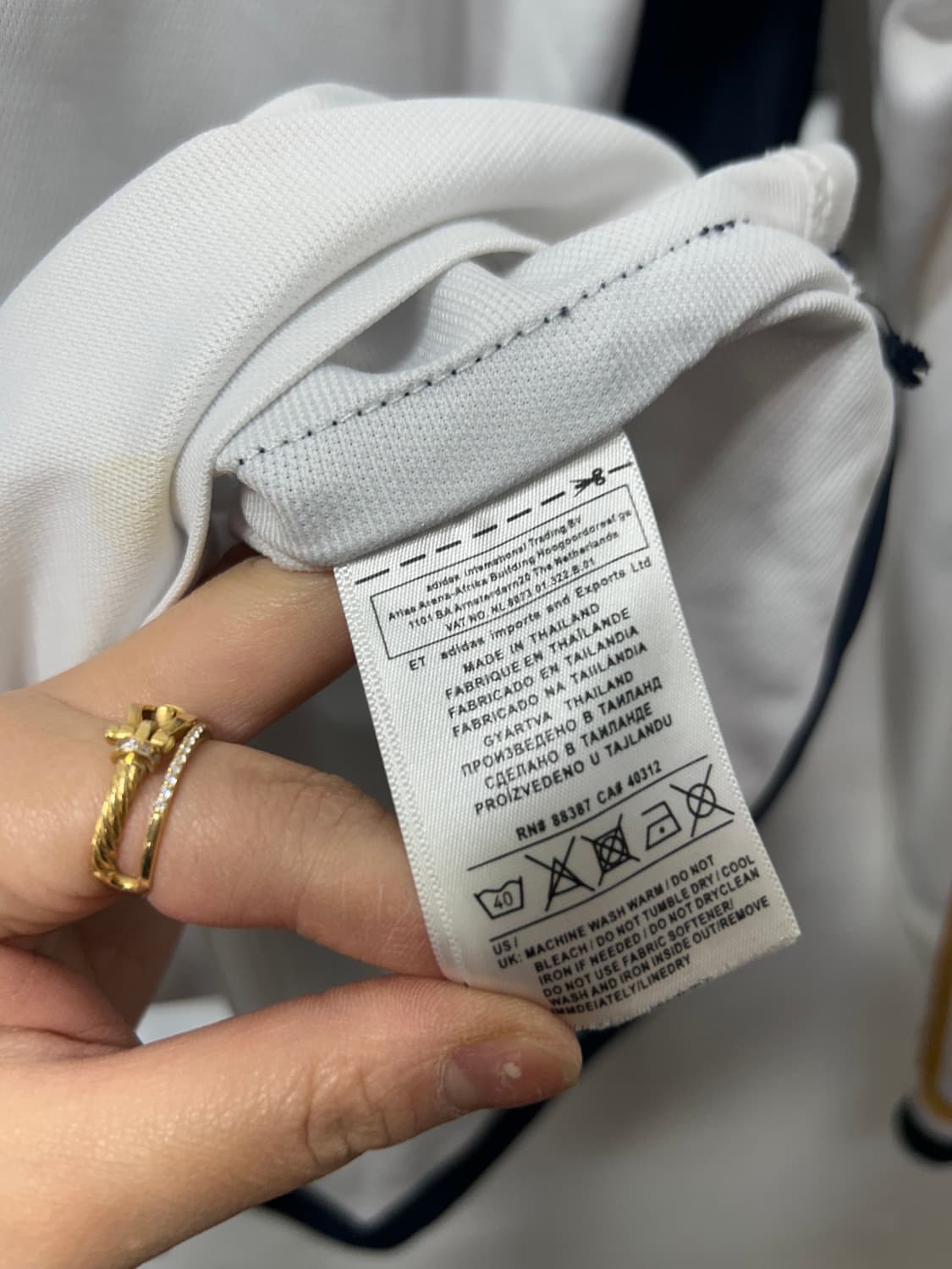 아디다스 레알마드리드 상의 브라보스 티셔츠 2XL 상품이미지5